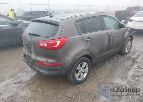 2011 Kia Sportage Lx from USA, damaged, VIN KNDPBCA27B7037390
